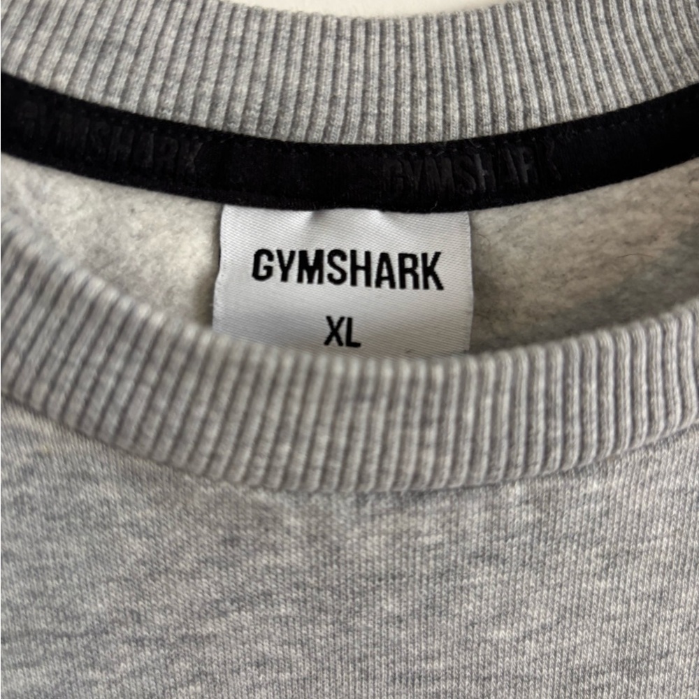 Gymshark Light Gray Crewneck Sweater - Picture 2 of 4